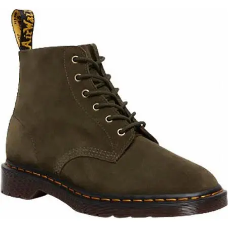 Dr.Martens(ドクターマーチン) 101 SUEDE 6 ホール ブーツ OLIVE