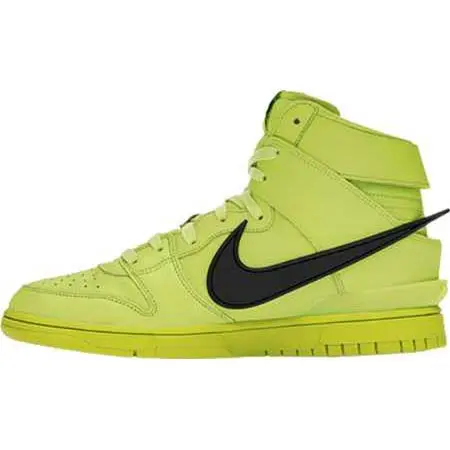 NIKE DUNK(ナイキ ダンク)×AMBUSH(アンブッシュ) NIKE DUNK HIGH “FLASH LIME”