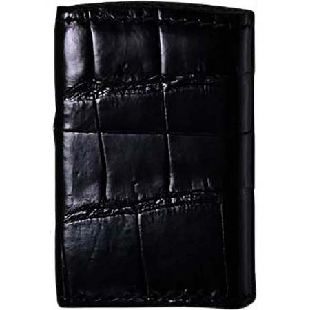 ZIPPO(ジッポー) Leather クロコダイル