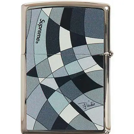 ZIPPO(ジッポー) Supreme Emilio Pucci Zippo Black