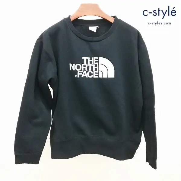 THE NORTH FACE ザ ノースフェイス Heather Aweat Crew トレーナー XL ブラック NTW61932 長袖 ロゴ刺繍