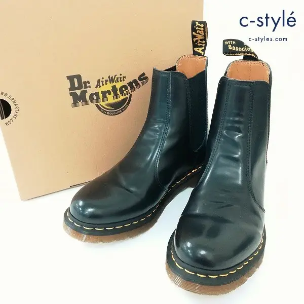 Dr.Martens ドクターマーチン 2976 11853001 チェルシーブーツ UK8 ブラック サイドゴア