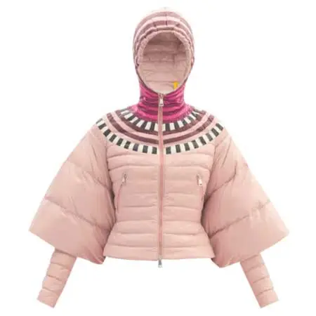 1 MONCLER PIERPAOLO PICCIOLI(1モンクレールピエールパオロピッチョーリ) アレクシス ケープスリーブ ダウンジャケット