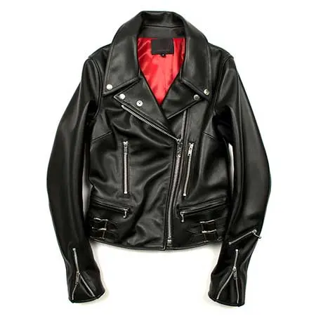 99％IS(ナインティーナインパーセントイズ) BIKER LEATHER JACKET