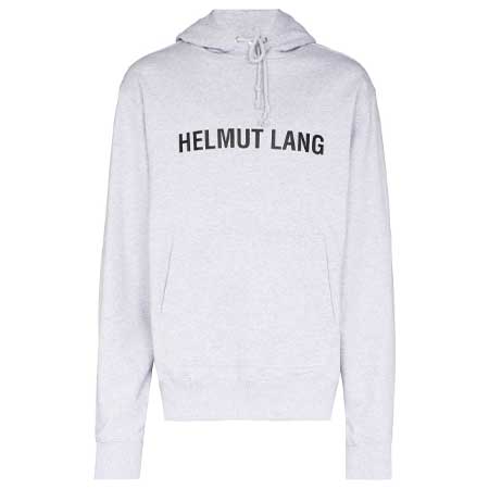 HELMUT LANG(ヘルムートラング) ロゴ パーカー