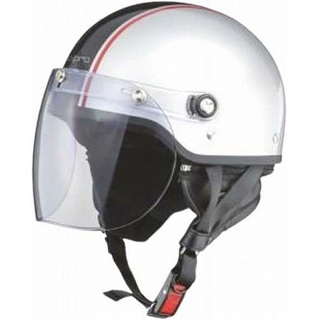 HONDA(ホンダ)ヘルメット Ami pro FL1A シルバー×ブラック