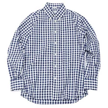 INDIVIDUALIZED SHIRTS(インディビジュアライズドシャツ) Standard Fit Long Sleeve B.D.Shirt “BIG GINGHAM CHECK”