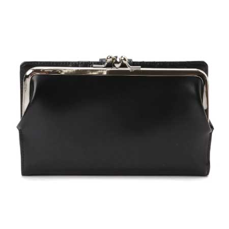 Y’s(ワイズ) SEMIGLOSS LEATHER CLASP LONG WALLET