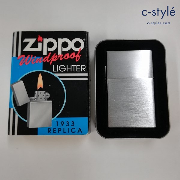 ZIPPO ジッポー 1933 REPLICA レプリカ ファーストリリース ライター シルバー
