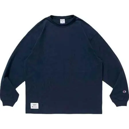 WTAPS×Champion(ダブルタップス×チャンピオン) Long Sleeve T-shirt Navy