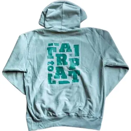 TARPtoTARP(タープトゥタープ) Over Size Hoodie 2021 f/w スモーキーグリーン