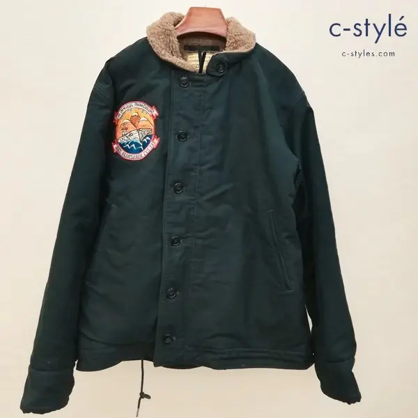 BUZZ RICKSON’S バズリクソンズ NAVY DEPARTMENT CONTRACT 42 ブラック N-1デッキジャケット