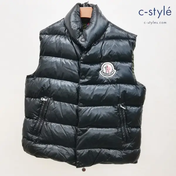 MONCLER モンクレール ペッパーグルノーブル ダウンベスト size4 ブラック pepper grenoble