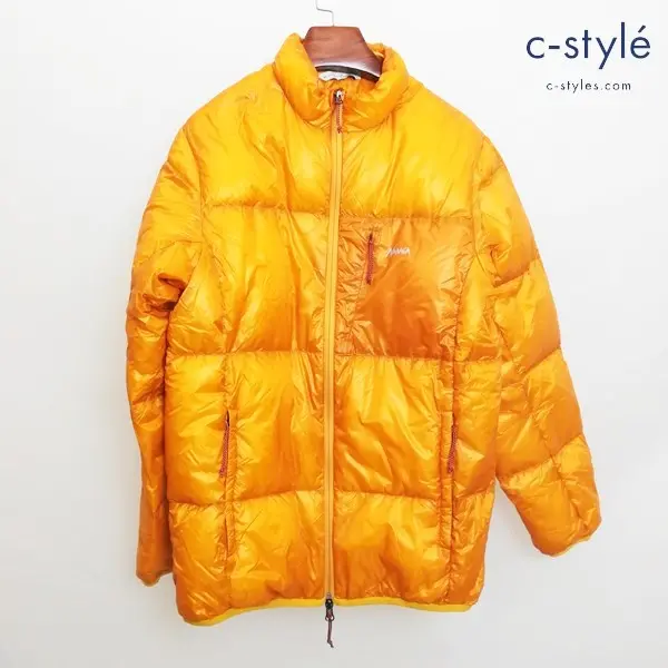 NANGA ナンガ MOUNTAIN LODGE DOWN JACKET マウンテンロッジダウンジャケット S イエロー系 N1LGYLE2