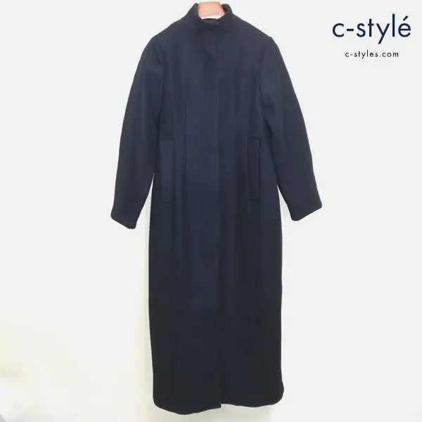 CLANE クラネ CONSTRUCTIVE LONG COAT 1 ネイビー 11101-0082 ロングコート レディース 長袖