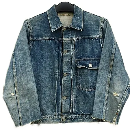 Levi’s(リーバイス)40s~50s 506XX 1st デニムジャケット 針無しシンチバック 片面タブ 革パッチ ビッグE