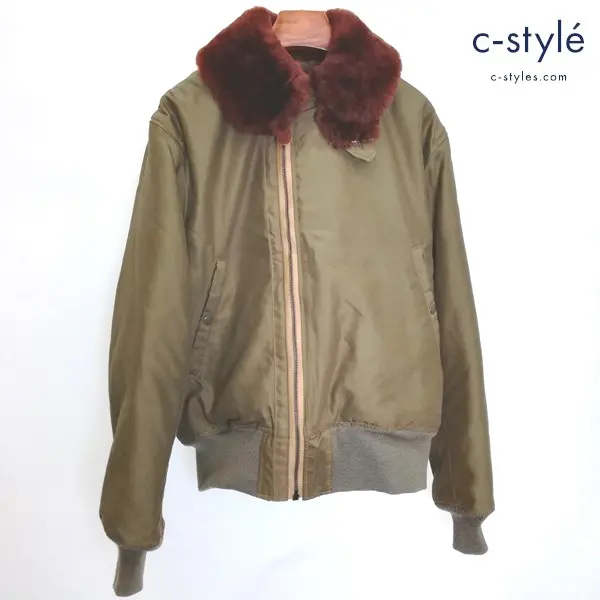 EASTMAN LEATHER CLOTHING TYPE B-15 42 オリーブ フライトジャケット