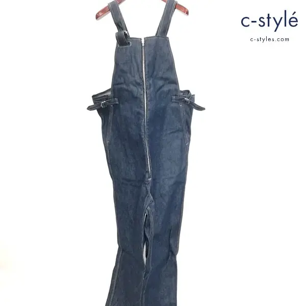 blurhms U.S COTTON DENIM OVERALLS 2 グレー オーバーオール 日本製