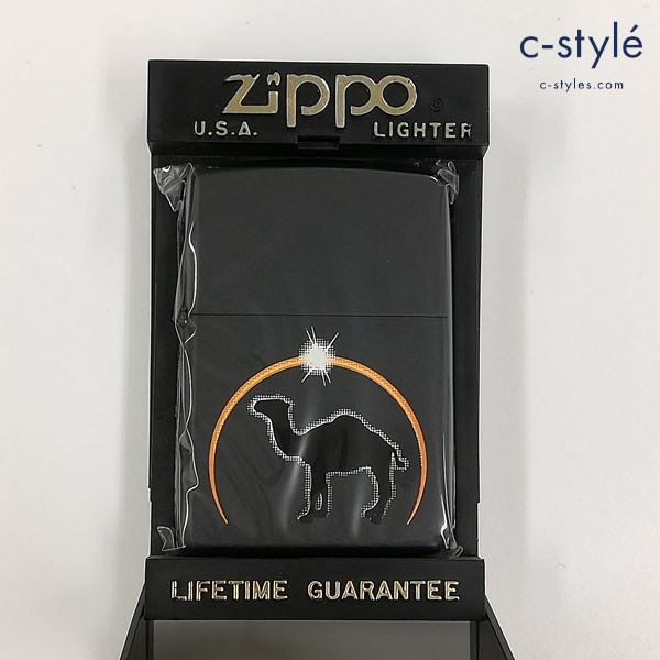 ZIPPO ジッポー CAMEL キャメル Twilight マットブラック オイルライター 喫煙グッズ
