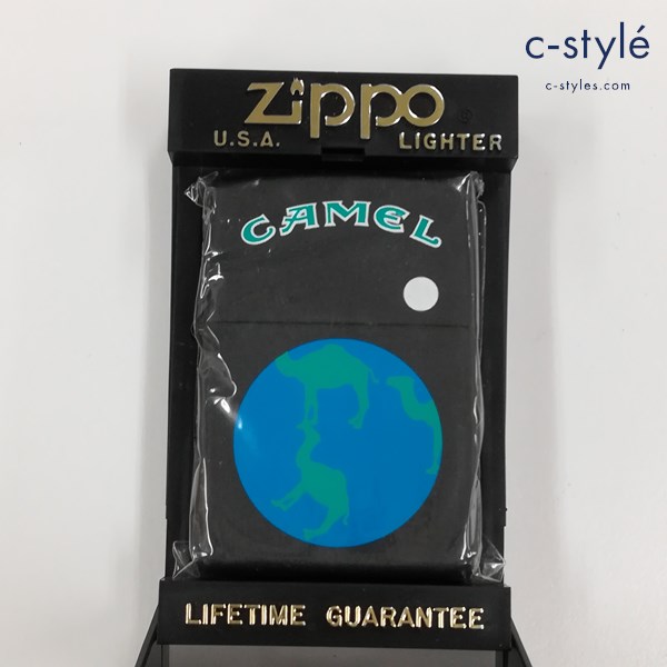 ZIPPO ジッポー CAMEL キャメル WORLD 1996 オイルライター ブラック 喫煙グッズ