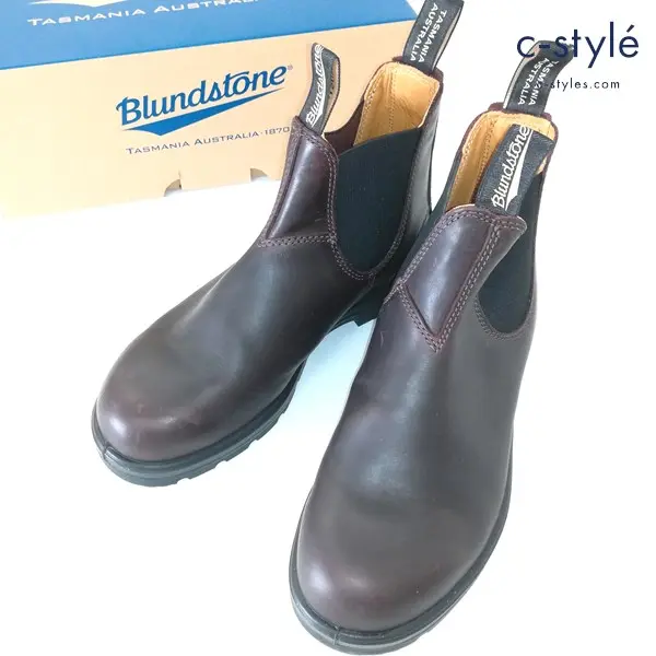 Blundstone ブランドストーン 2130 Elastic Sided Boots UK7 オーバーン サイドゴアブーツ