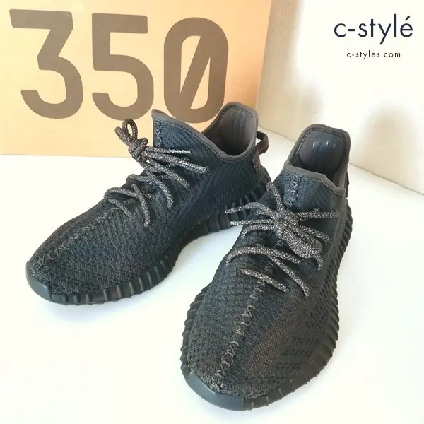 adidas originals アディダスオリジナルス YEEZY BOOST 350 V2 26㎝ ブラック スニーカー FU9006