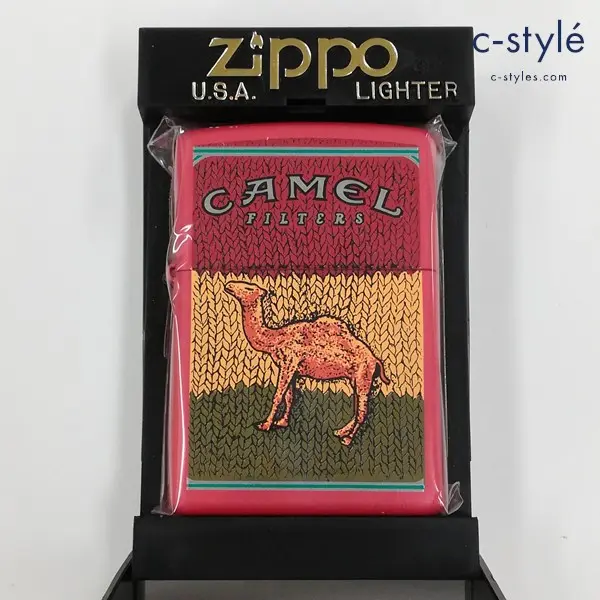 ZIPPO ジッポー CAMEL キャメル NIGHT COLLECTORS MUSIC Raggae オイルライター レッド