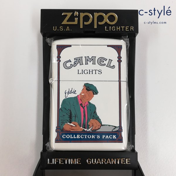 ZIPPO ジッポー CAMEL キャメル 世界限定150セット LIGHTS コンボプレーヤー Eddie オイルライター ホワイト