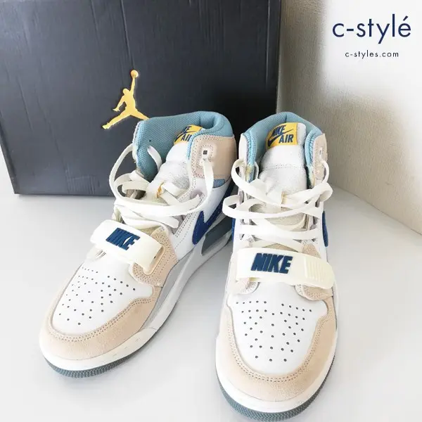 NIKE AIR JORDAN LEGACY 312 26㎝ サミットホワイト×ミスティックネイビー スニーカー DQ5347-141