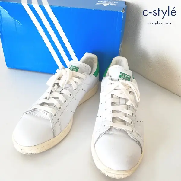 adidas originals アディダスオリジナルス STAN SMITH スタンスミス 25.5㎝ 白×緑 スニーカー EF7508