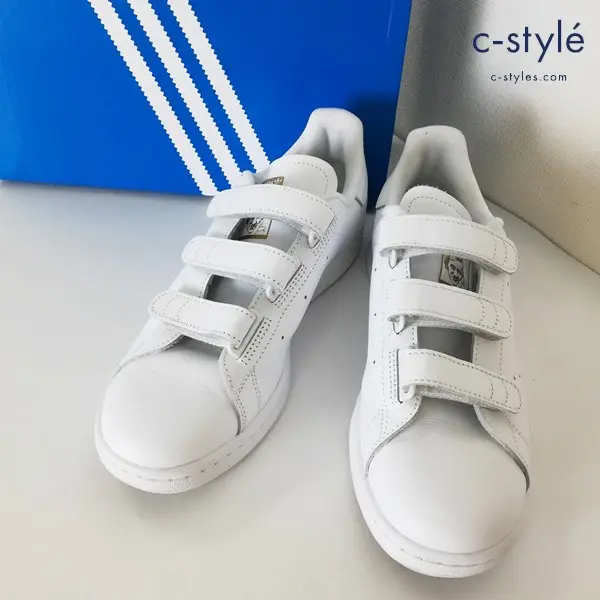 adidas originals STAN SMITH CF スタンススミス 25.5㎝ 白 ベロクロスニーカー S75188