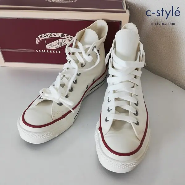 CONVERSE コンバース ALLSTAR AS J VTG 59HI 25.5 ホワイト スニーカー ハイカット 日本製