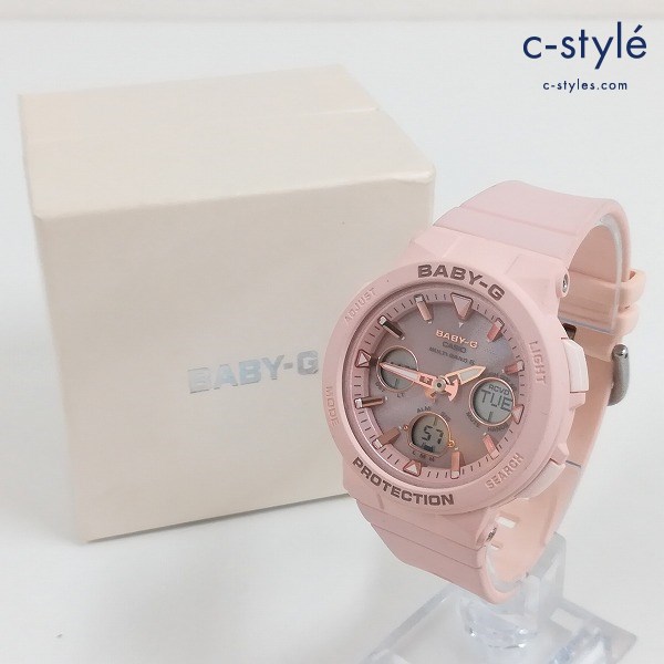 CASIO カシオ Baby-G ピンク ビーチトラベラー BGA-2500-4AJF 腕時計 レディース