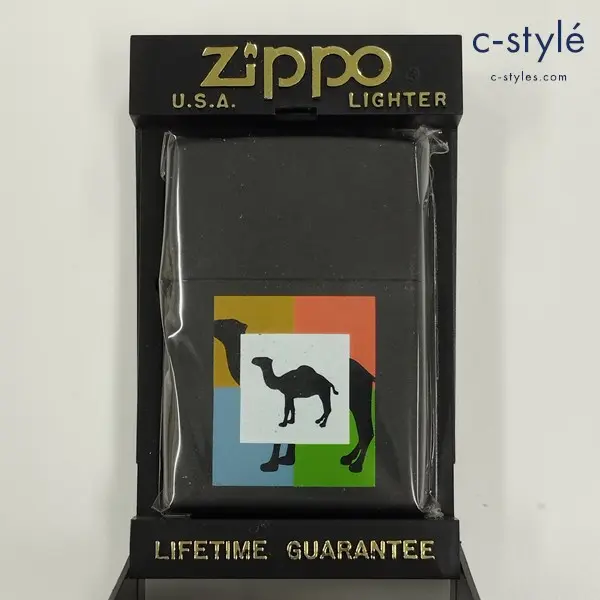 ZIPPO ジッポー CAMEL ダブルキャメル 1996 オイルライター ブラック 喫煙グッズ