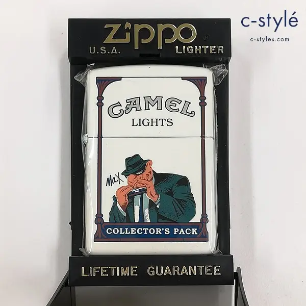 ZIPPO ジッポー CAMEL キャメル LIGHTS コンボプレイヤー Max 世界限定 150セット オイルライター ホワイト系