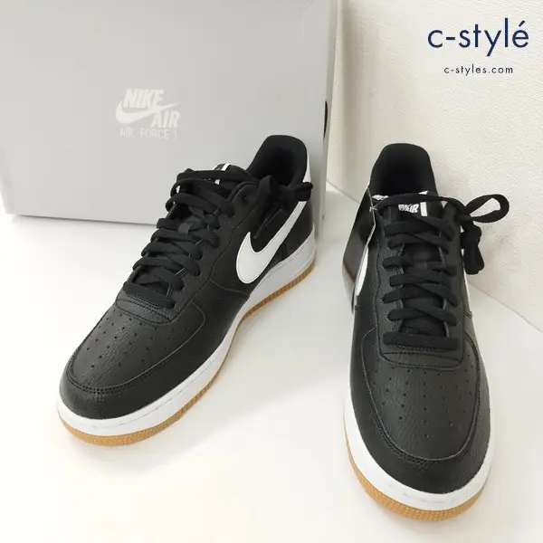 NIKE ナイキ AIR FORCE 1 エアフォース1 ’07 2 スニーカー 28cm ブラック×ホワイト CI0057-002 AF1