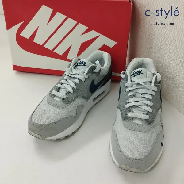 NIKE ナイキ AIR MAX1 CITY PACK ’LONDON’ ロンドン スニーカー 25.5cm グレー×ブルー CV1639-001