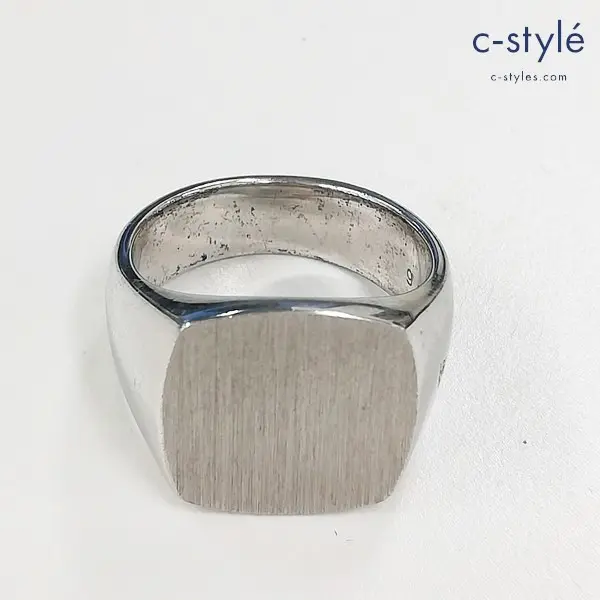 TOMWOOD トムウッド Cushion Polished Ring g 60 リング シルバー 指輪 925 アクセサリー