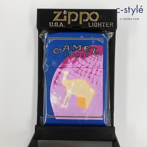 ZIPPO ジッポー CAMEL キャメル NIGHT COLLECTORS MUSIC DISCO MUSIC オイルライター パープル