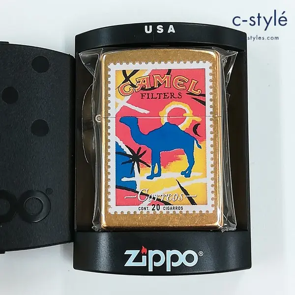 ZIPPO ジッポー CAMEL キャメル ポスターシリーズ スペイン オイルライター ゴールド