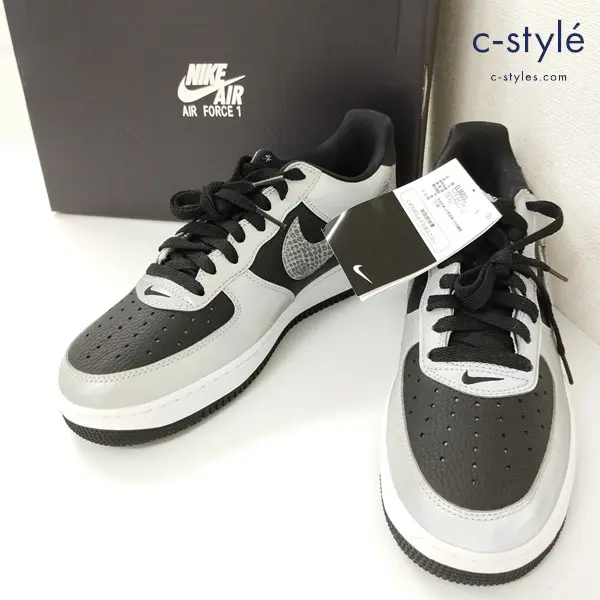 NIKE ナイキ AIR FORCE 1 エアフォース1 B スニーカー 28cm シルバー DJ6033-001 AF1