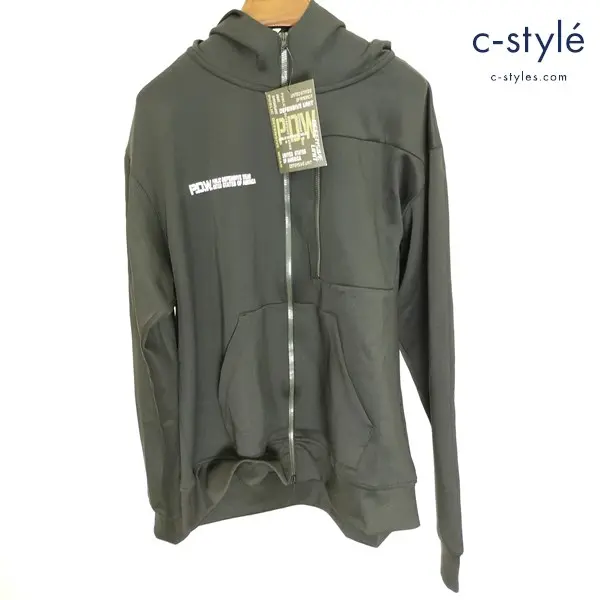 AVIREX アヴィレックス PDW LIGHT ZIP UP PARKA 2XL ブラック パーカー フーディー 6603013