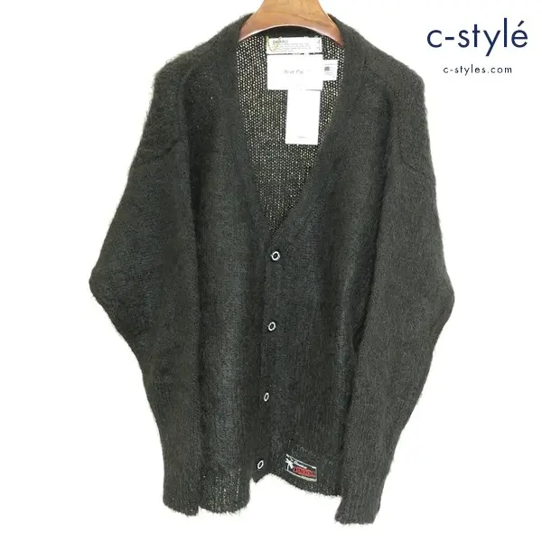 DAIRIKU ダイリク “Molly” Mohair knit Cardigan F ブラック 21AW K-4