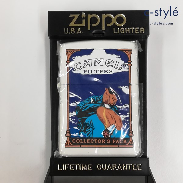 ZIPPO ジッポー CAMEL キャメル COLLECTER’S PACK ホリデー Clouds Joe オイルライター ホワイト