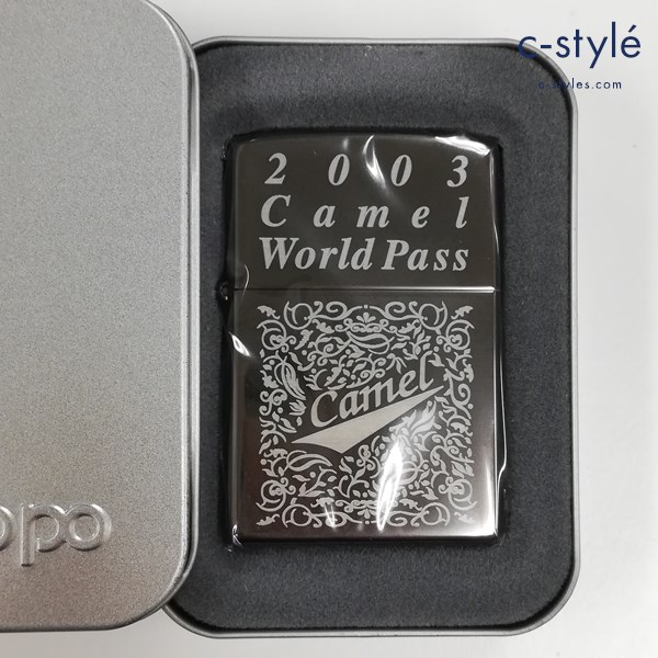 ZIPPO ジッポー CAMEL キャメル 2003 World pass 70個限定 オイルライター シルバー 喫煙具