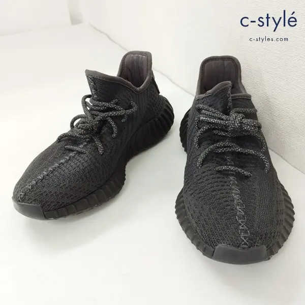 adidas アディダス YEEZY BOOST イージーブースト 350V2 BLACK スニーカー 25cm ブラック FU9006