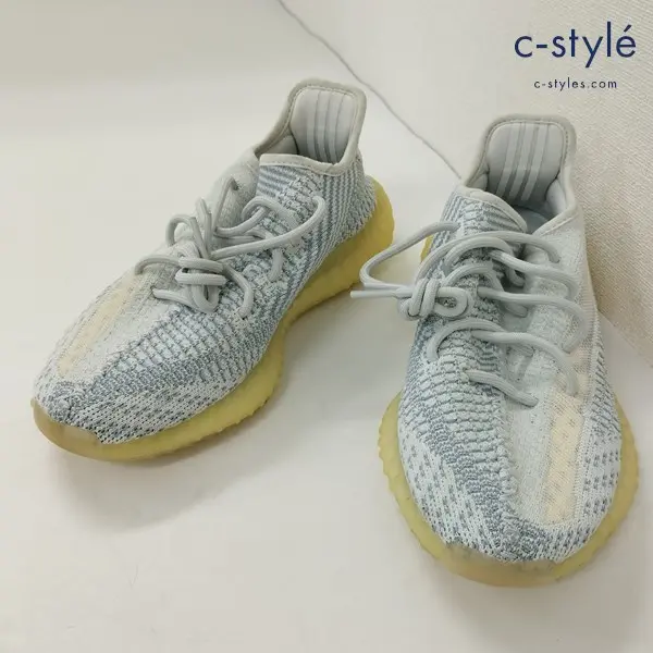 adidas アディダス YEEZY BOOST 350 V2 スニーカー 25cm クラウドホワイト FW3043