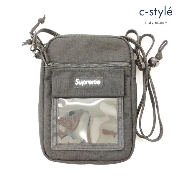 Supreme シュプリーム Cordura Nylon Utility Pouch ユーティリティー ポーチ ブラック コーデュラ