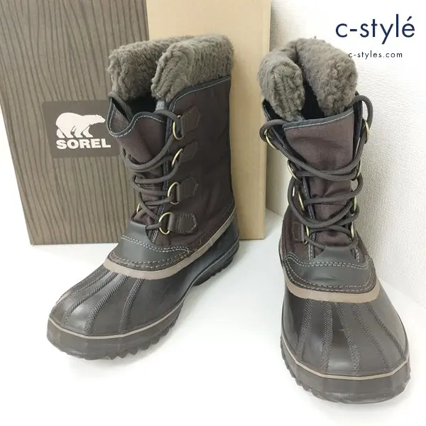 SOREL ソレル 1964 PAC NYLON スノーブーツ 26cm ブラウン 防寒ブーツ NM1440-231