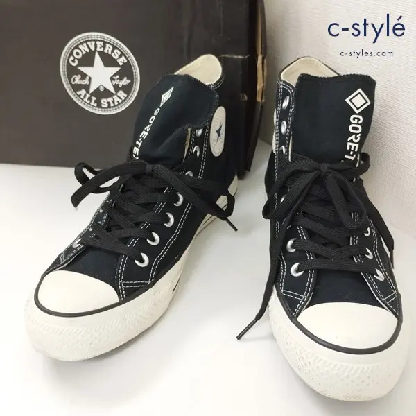 CONVERSE コンバース ALL STAR 100 GORE-TEX HI ハイカットスニーカー 27cm ブラック ゴアテックス 31301421